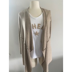 Gilet beige