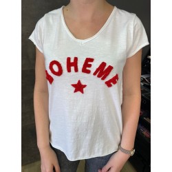 Tee-shirt Bohème Rouge