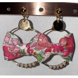 Boucles Liberty Rose Pâle