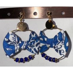 Boucles Liberty Bleu